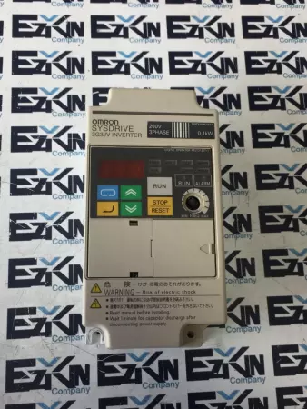 Omron 3G3JV-A2001 SYS Drive Inverter 0.1kW (Knob Missing) 