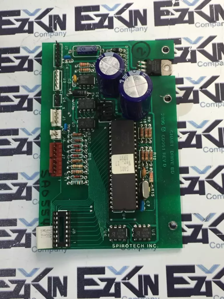 Spirotech 2896 CD001 REV.D Chart Drive Circuit Board 