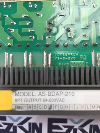 AEG AS-BDAP-210 Input Module PCB B065-000 REV.A Missing Parts 