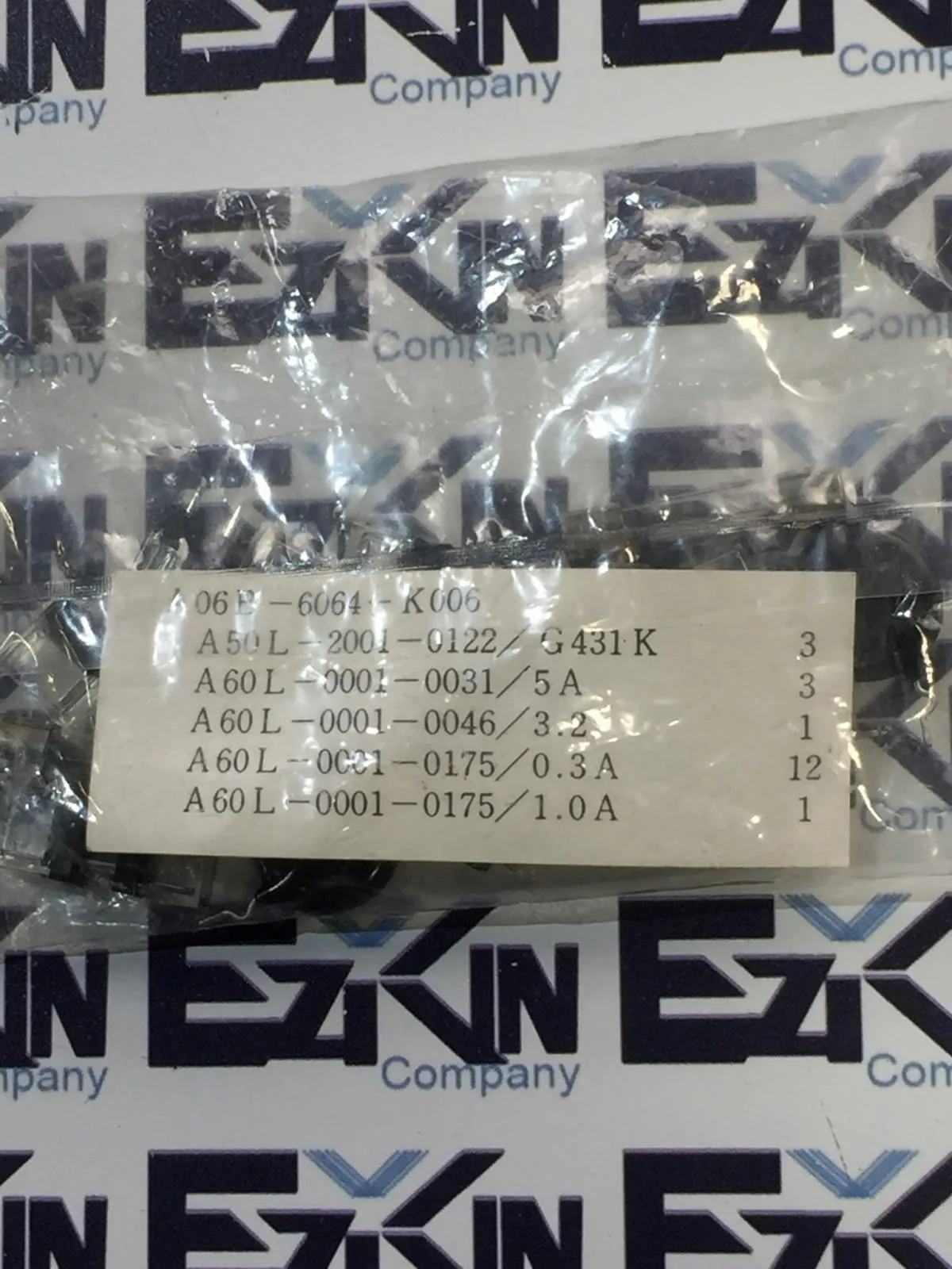 Fanuc A06B-6064-K006 Replacement Fuse Kit 