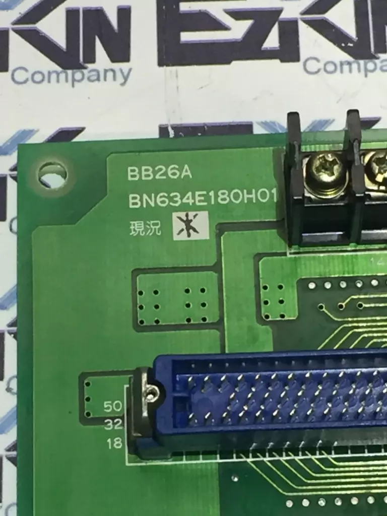 Mitsubishi Electric BB26A / BN634E180H01 Circuit Board Assembly, Backplane 
