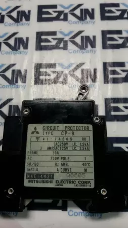 Mitsubishi NKE-4421 Circuit Protector 250V 3Amp Type CP-B 