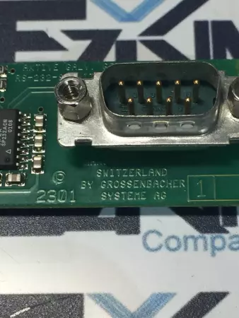 Grossenbacher RS-232-SCHNITTSTELLE Circuit Board 