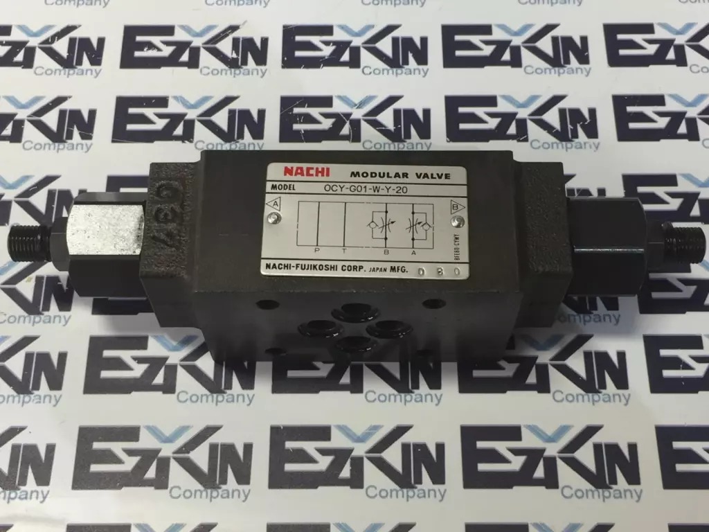 Nachi OCY-G01-W-Y-20 Flow Regulator Modular Valve 