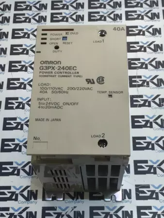 Omron G3PX-240EC Constant Current Power Controller 40Amp 