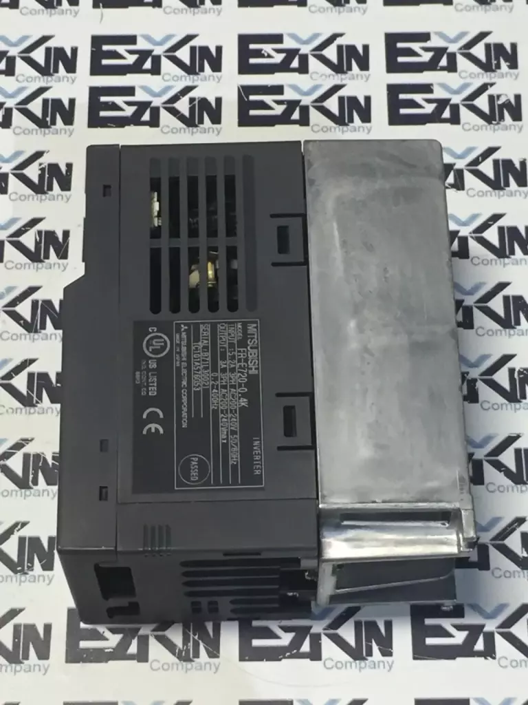 Mitsubishi Electric FR-E720-0.4K 3-Phase Inverter, 0.5 Motor HP 