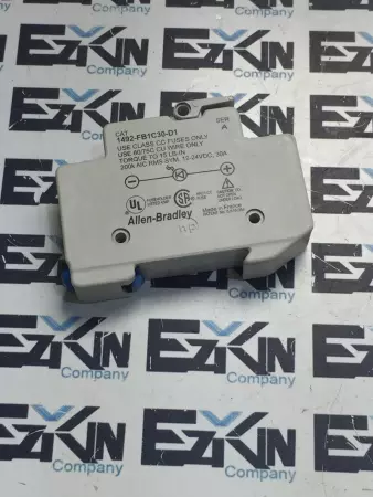 Allen-Bradley 1492-FB1C30-D1 SER.A Fuse Holder Class CC 12-24DC 30A 