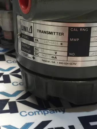 Yokogawa YA 14F-SAS4*B/FMF1/BR1 Pressure Transmitter 24VDC 