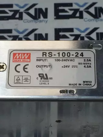 Mean Well RS-100-24 AC to DC Power Supply 