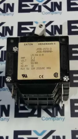 Eaton Heinemann JA3S-Z572-2 Circuit Breaker 250V 2.2Amp 3-Pole 