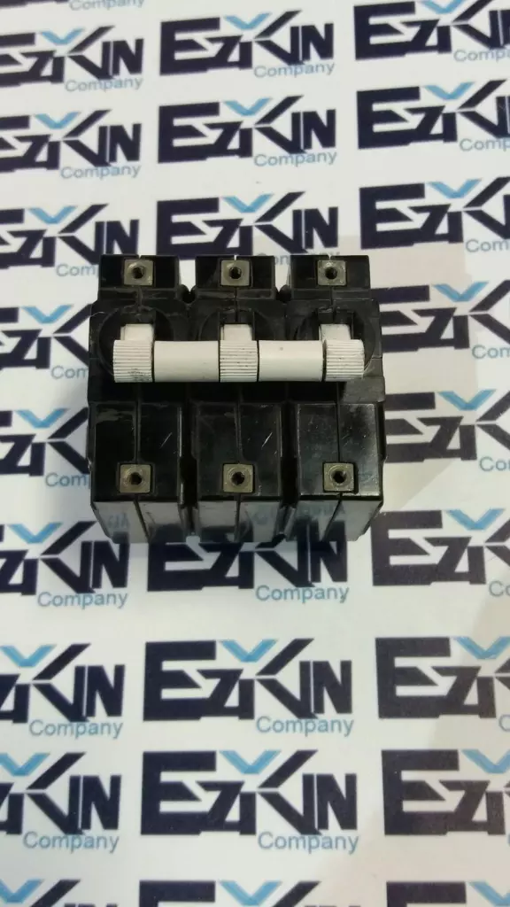 Eaton Heinemann JA3S-Z572-2 3-Pole Circuit Breaker, 250V 2.2Amp 