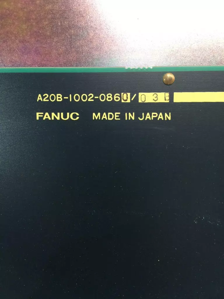 Fanuc A20B-1002-0860/03B 10-Slots Rack Backplane 