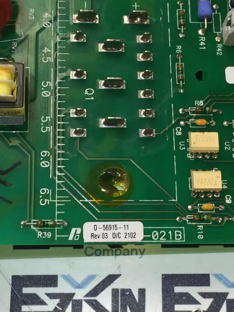 Reliance Electric 0-56915-11 REV. 03 Base Drive Circuit Board  D/C2102 
