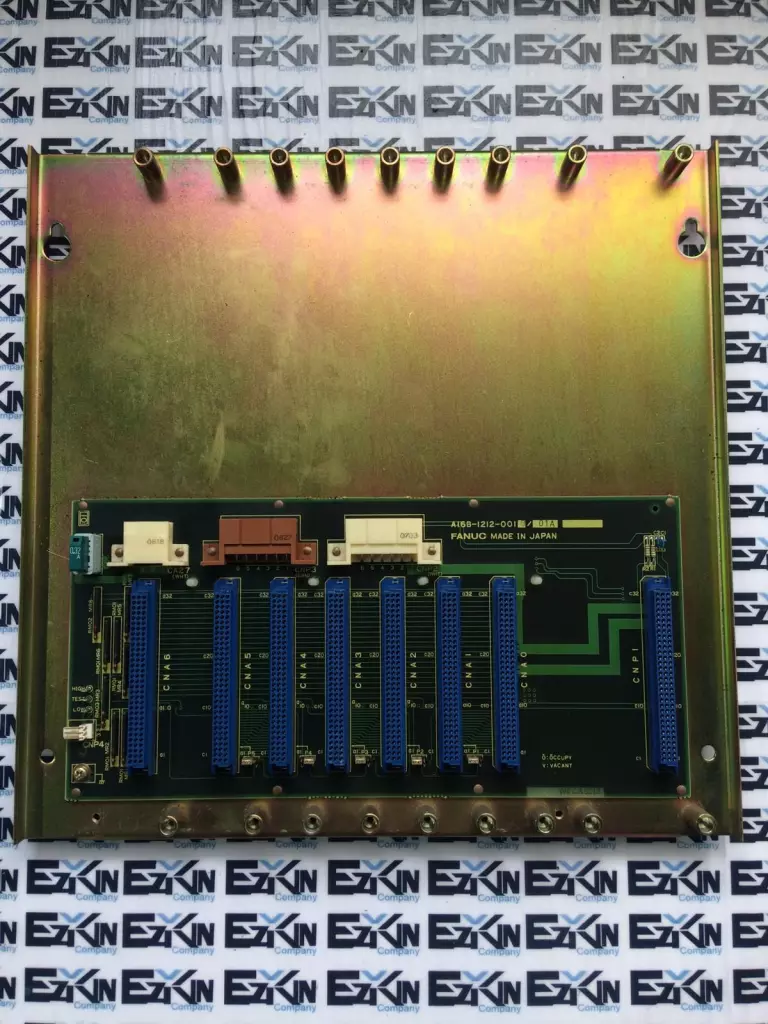 Fanuc A16B-1212-0010 / 01A Backplane Control Base Board 
