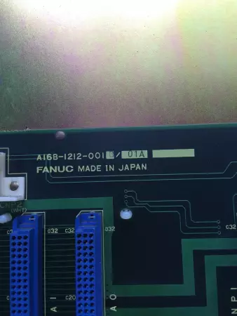 Fanuc A16B-1212-0010 / 01A Backplane Control Base Board 