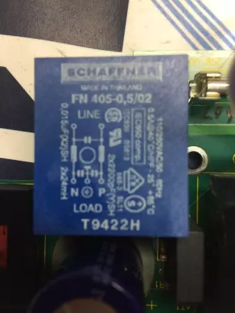 Micro Motion 1002244 REV.C Power AC RFT Board 