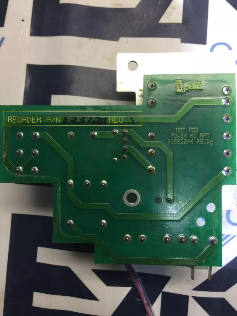 Micro Motion 1002244 REV.C Power AC RFT Board 