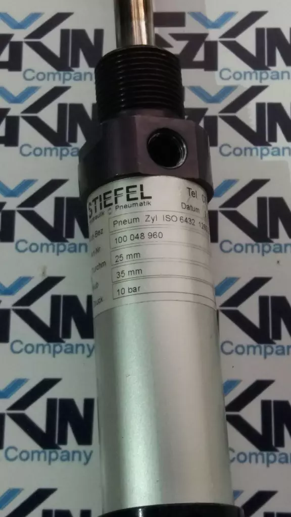 Stiefel 100048960 Pneumatic Compact Cylinder, 35mm Bore 25mm Stroke 