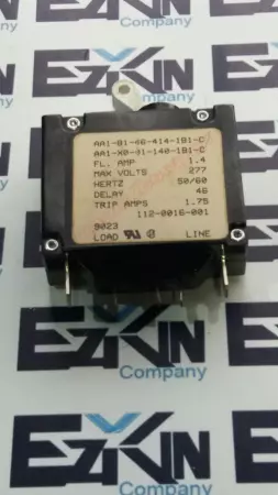 Carling Switch AA1-B1-46-414-1B1-C Circuit Breaker 1.4A 277V 