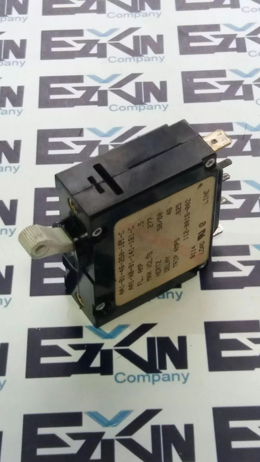Carling Switch AA1-B1-46-250-1B1-C 1-Pole Circuit Breaker 277VAC 0.5A 