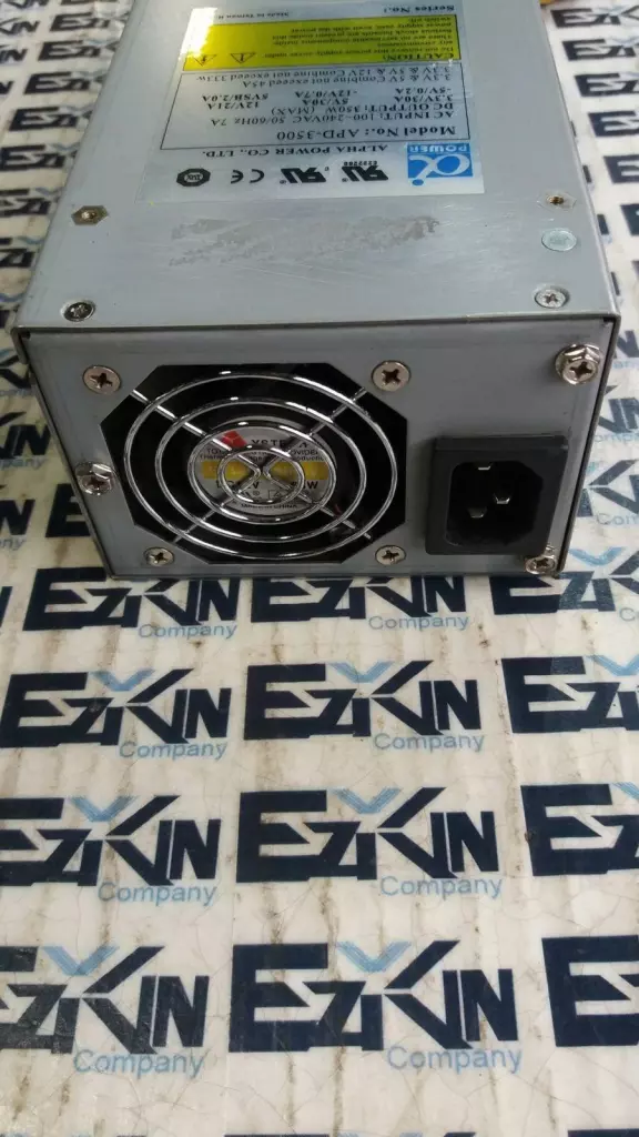 Alpha Power APD-3500 Power Supply In, 100-240VAC 7Amp, Out 350W 12VDC 21Amp 