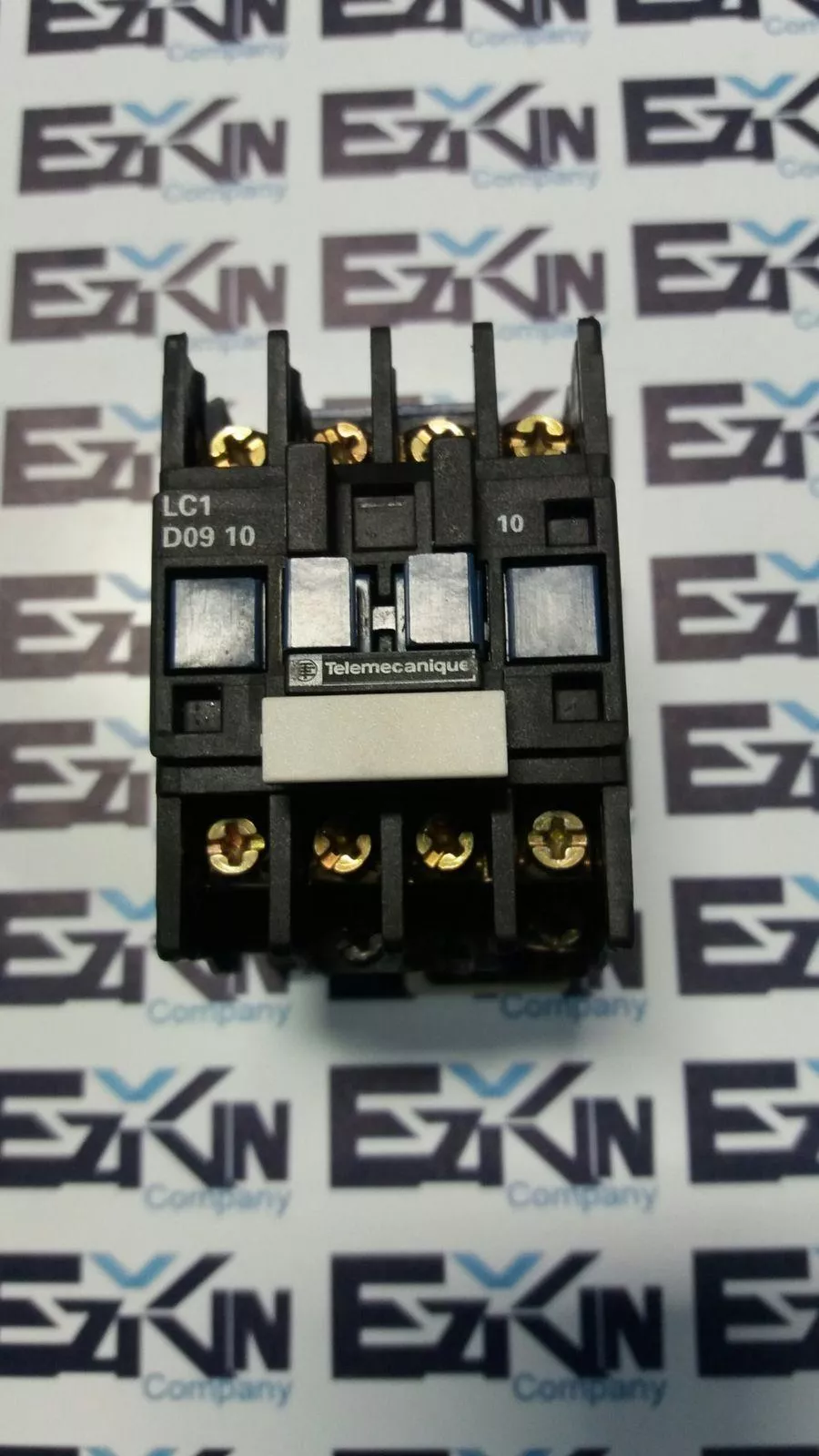 Telemecanique LC1D0910 Contactor, 600VAC 20A 110V Coil 50/60 Hz 