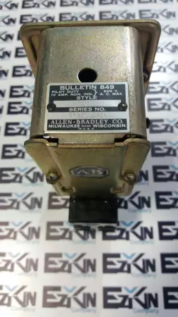 Allen Bradley 849Z0D321 Pneumatic Timing Relay 600V 10A 