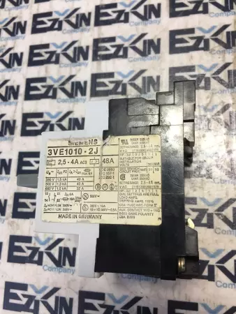 Siemens 3VE1010-2J Motor Starter Protection 2.5-4A