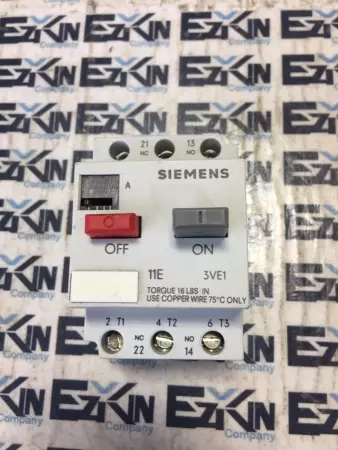 Siemens 3VE1010-2J Motor Starter Protection 2.5-4A