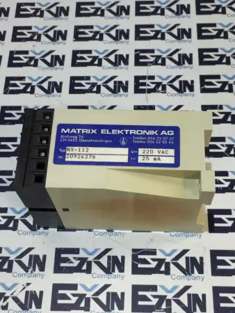 Matrix Elektronic NX-112 220 VAC 25mA 