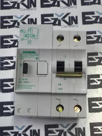 SIEMENS  5SU3 C6 125-230V CIRCUIT BREAKER