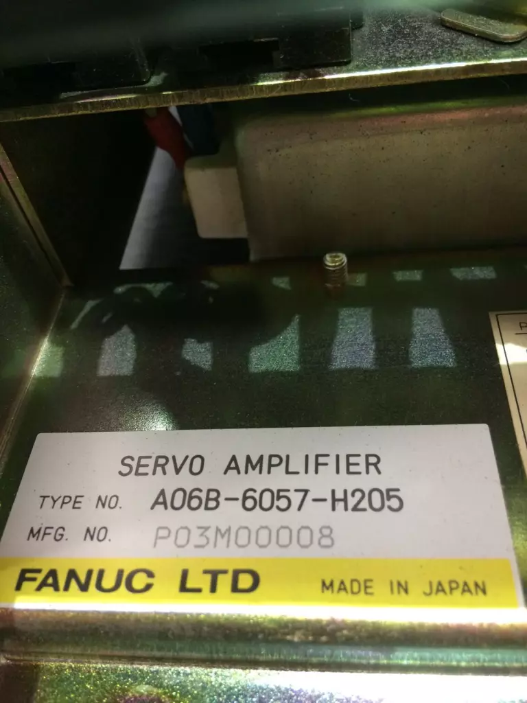 Fanuc A06B-6057-H205 Servo Amplifier Module 