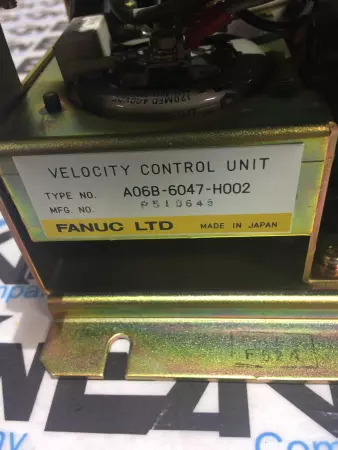 Fanuc A06B-6047-H002 Velocity Control Unit 