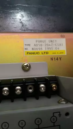 Fanuc A05B-2047-C181 Purge Unit 