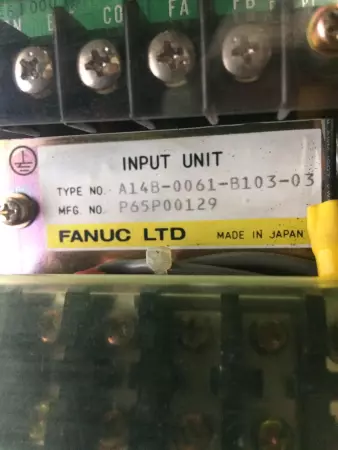 Fanuc A14B-0061-B103-03 Input Unit 