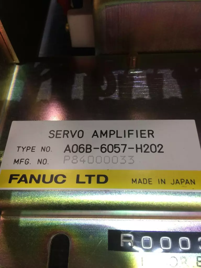 Fanuc A06B-6057-H202 Servo Amplifier Module 