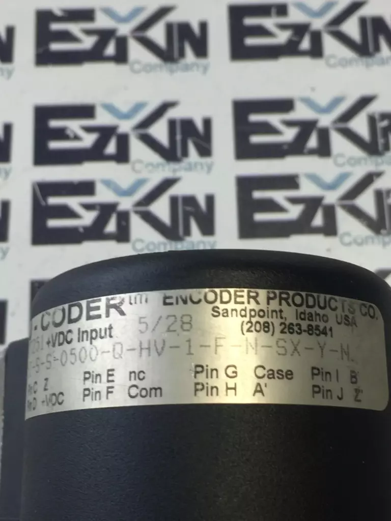 Accu-Coder 725I-S-S-0500-Q-HV-1-F-N-SX-Y-N Rotary Encoder 