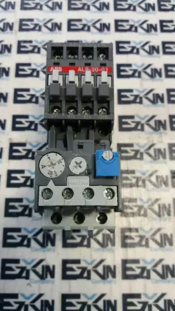  ABB AL9-30-01 Contactor 600VAC 35Amp with TA25 ABB Overload Relay 2.8-4.0Amp 