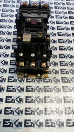 Allen-Bradley 509-BOD SER.A Motor Starter 600V 27Amp with 595-A Auxiliary 