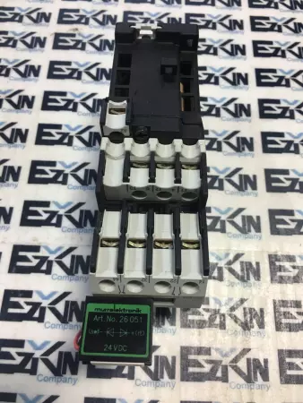 Klockner Moeller DIL00AM-G Contactor 600VAC 250VDC 20Amp with 22DIL M Auxiliary 