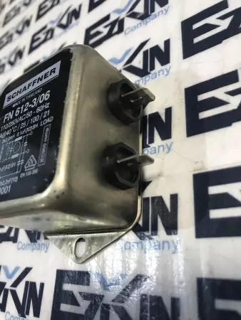 Schaffner FN 612-3/06 Power Line Filter 110-250VAC 3Amp 