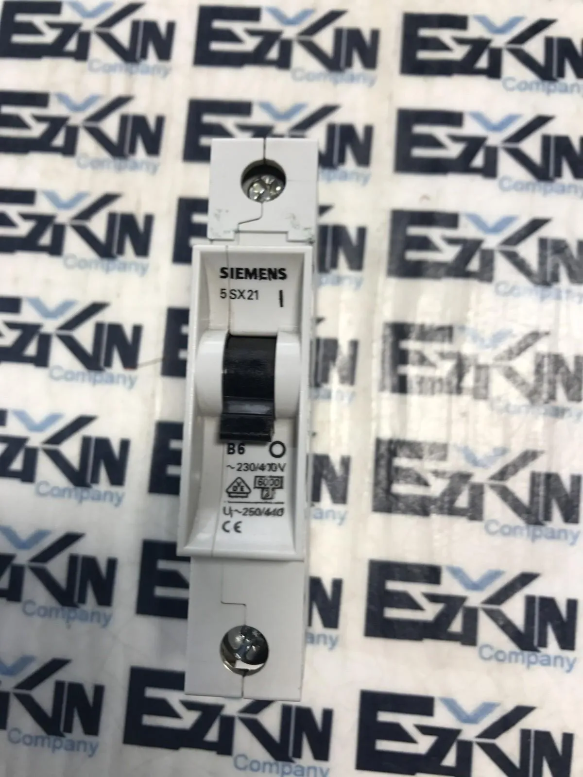 Siemens 5SX21 B6 1-Pole Circuit Breaker 230/400V 6Amp 