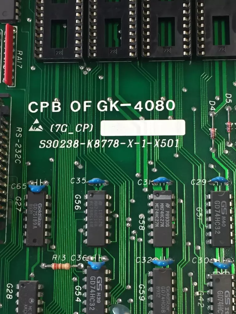 Goldstar S30238-K8778-X-1-X501 Circuit Board 