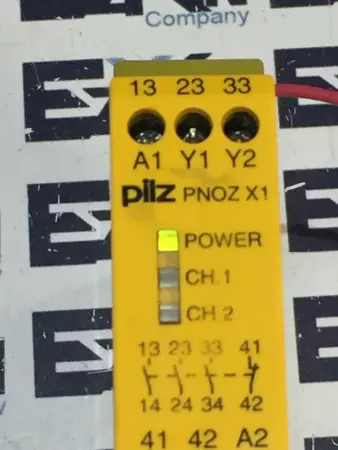 Pilz PONZX1 Power Supply 24VAC/DC 3N/O 1N/C 