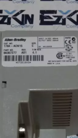 Allen-Bradley 1794-ACN15 SER.C Flex I/O ControlNet Adapter Module 