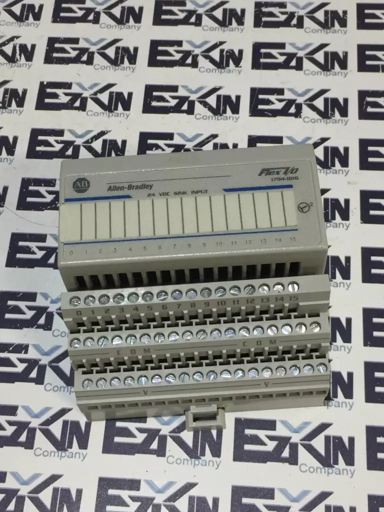 Allen Bradley 1794-IB16 Flex I/O Input Module and Wiring Terminal 