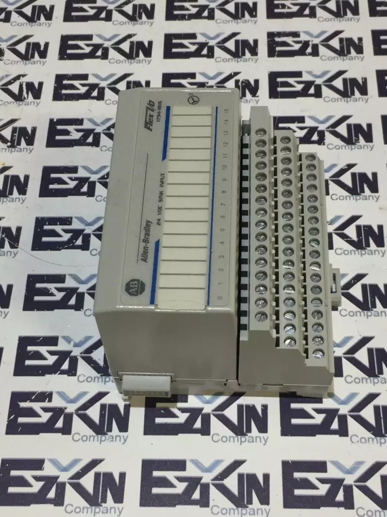 Allen Bradley 1794-IB16 Flex I/O Input Module and Wiring Terminal 