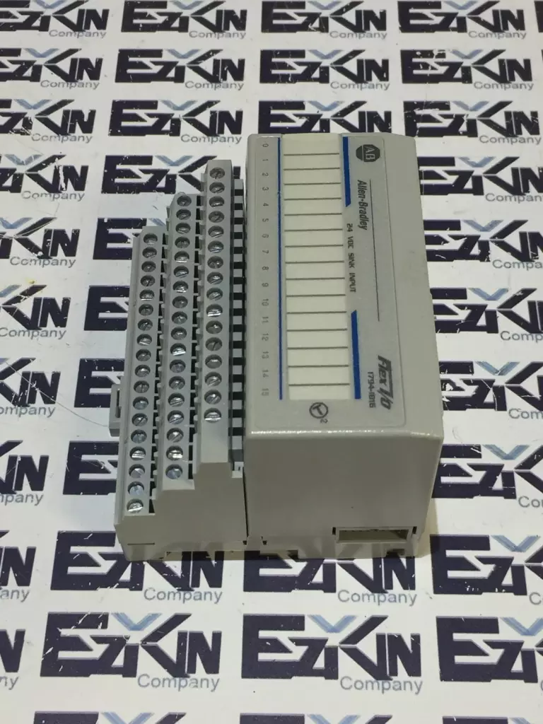 Allen Bradley 1794-IB16 Flex I/O Input Module and Wiring Terminal 