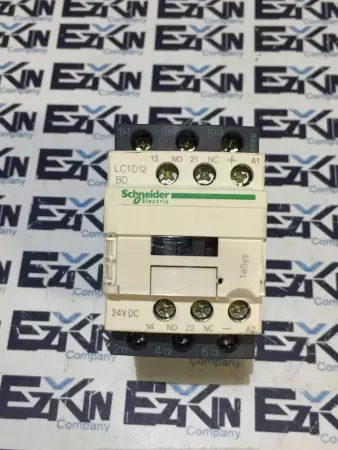 TELEMECANIQUE LC1D12BD CONTACTOR 24VDC 25A 