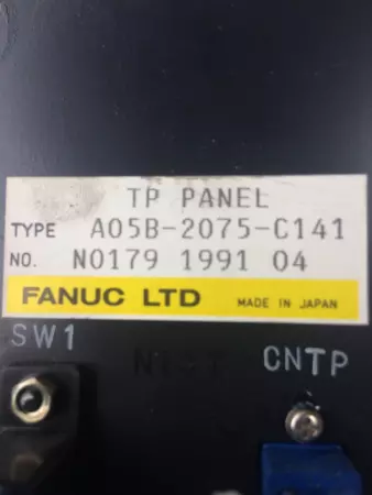 Fanuc A05B-2075-C141 TP Panel 